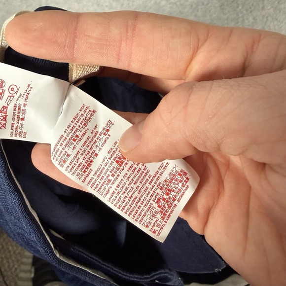 Marni pants womens 40 US 32" navy blue wide leg inlay trousers - Picture 13 of 14